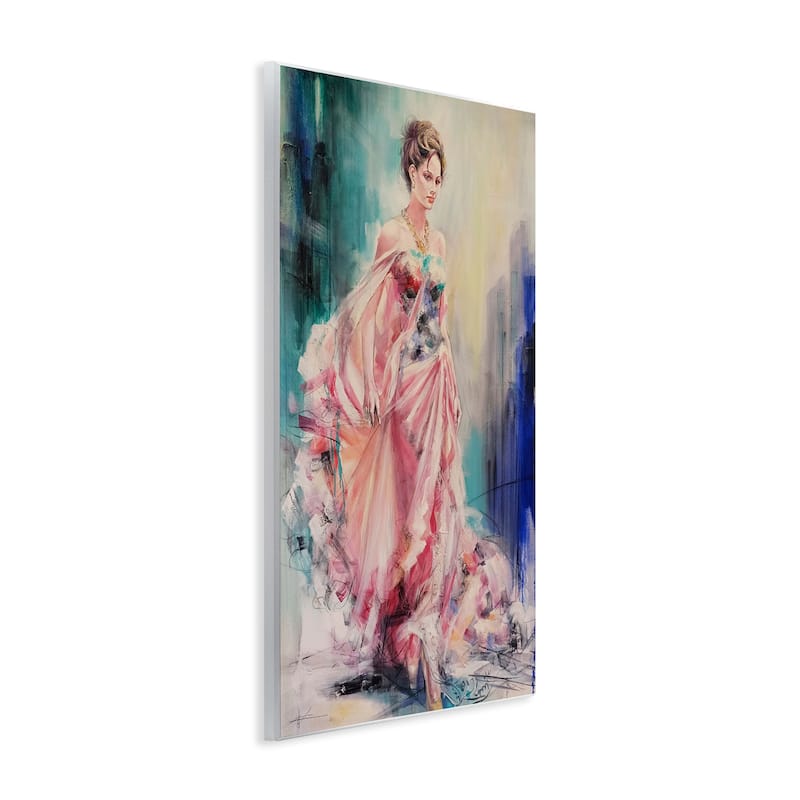 Stupell Sophisticated Woman in Dress Wall Plaque Art Design By Lucille Lee