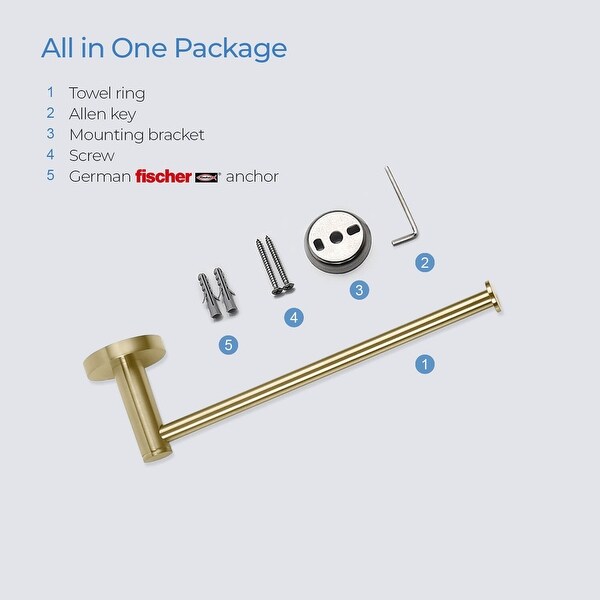 Circular 10 inch Bathroom Towel Bar On Sale Bed Bath Beyond