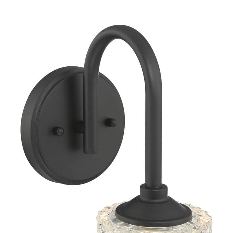 Acroma 1-light Dimmable Armed Sconce Wall Sconce