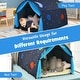 preview thumbnail 17 of 18, Kids Galaxy Starry Sky Dream Portable Play Tent with Double Net Curtain - 57" (L) x 40" (W) x 32.5" (H)