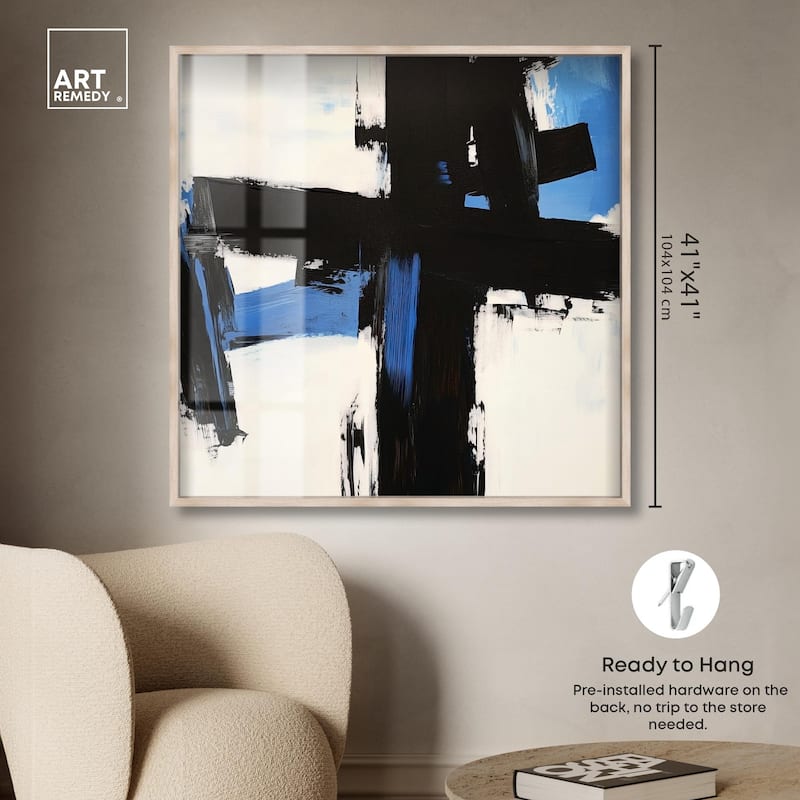 Blue Streak II Shadowbox by Art Remedy