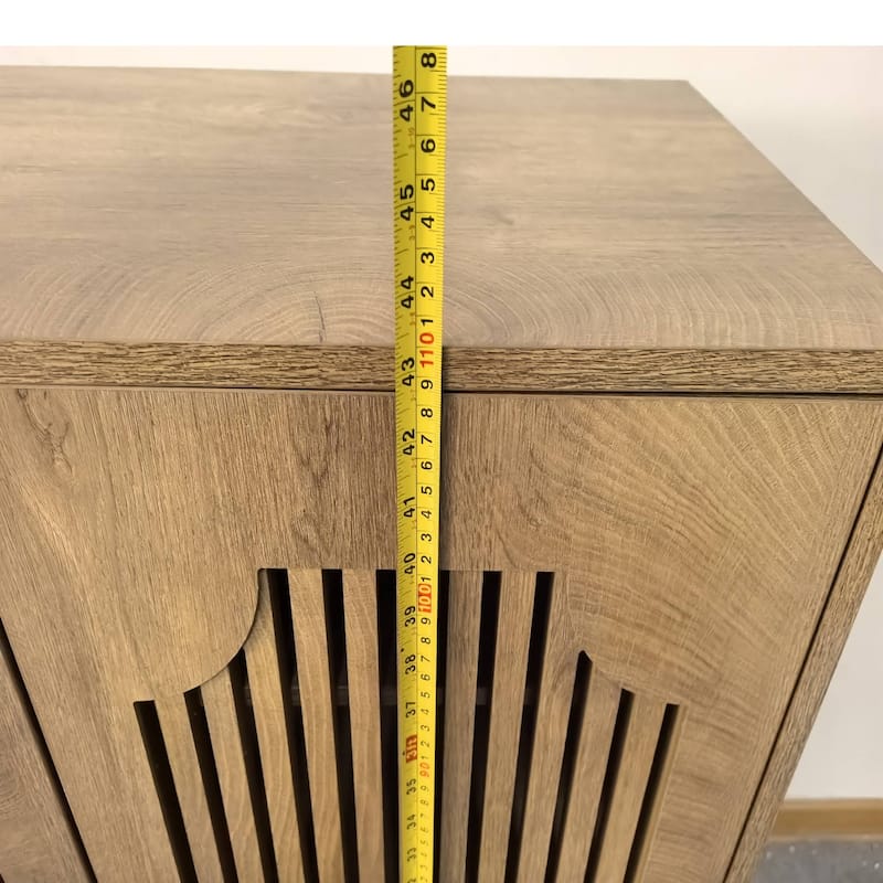 6-Tier Shoe Cabinet with Doors and Adjustable Shelves for Entryway