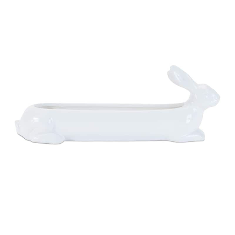 Ceramic Garden Bunny Planter (Set of 4)