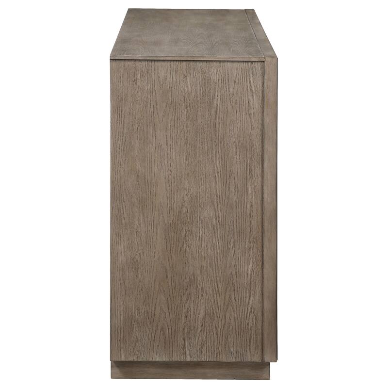 Durango 8-drawer Dresser and Mirror Taupe Oak