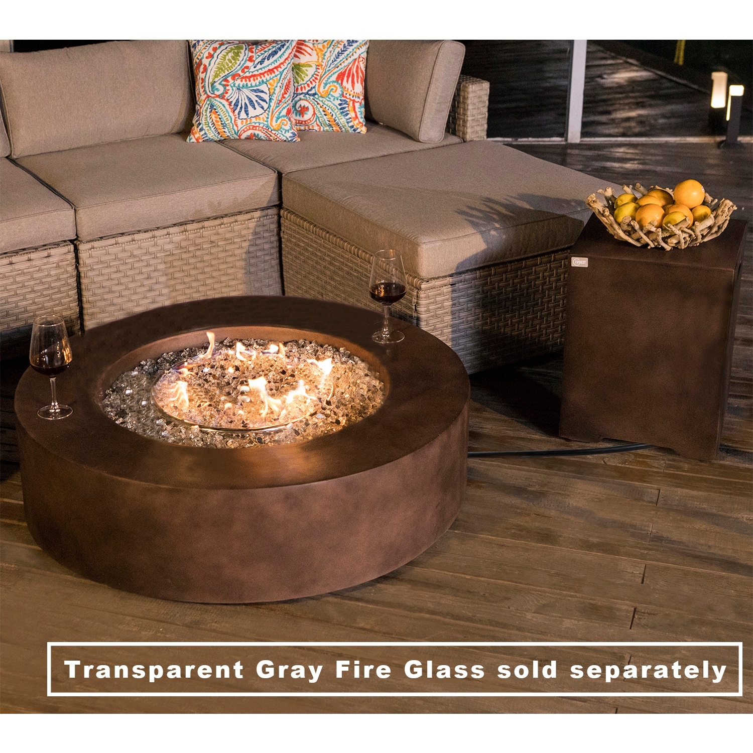 Propane fire hotsell pit table set
