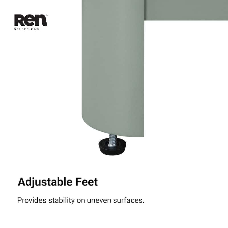 REN Selections Dario Freestanding Bathroom Vanity with Single Sink, Engineered Marble Countertop with Backsplash Included