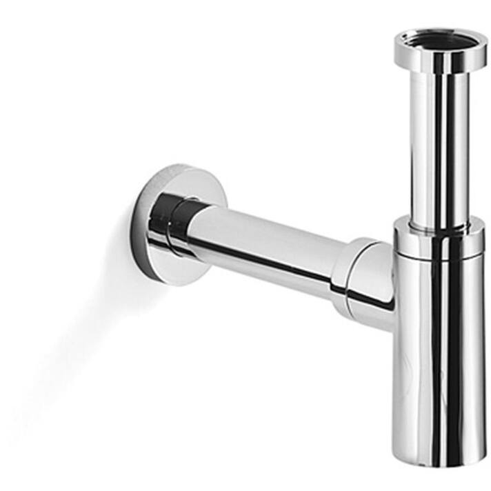 WS Bath Collections WSBC Decorative P-Trap - Polished Chrome