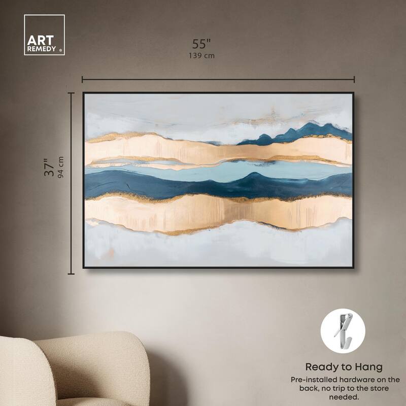 Blue Ridge I Canvas by Art Remedy