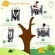 preview thumbnail 7 of 32, Costway 3-in-1 Convertible Portable Baby Playard Newborn Napper Height - See Details