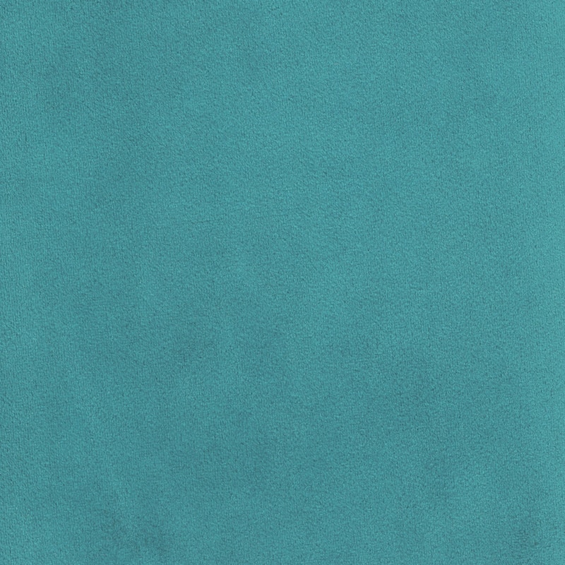 Porch & Den Lyric Turquoise Velvet Swoop Arm Accent Chai r