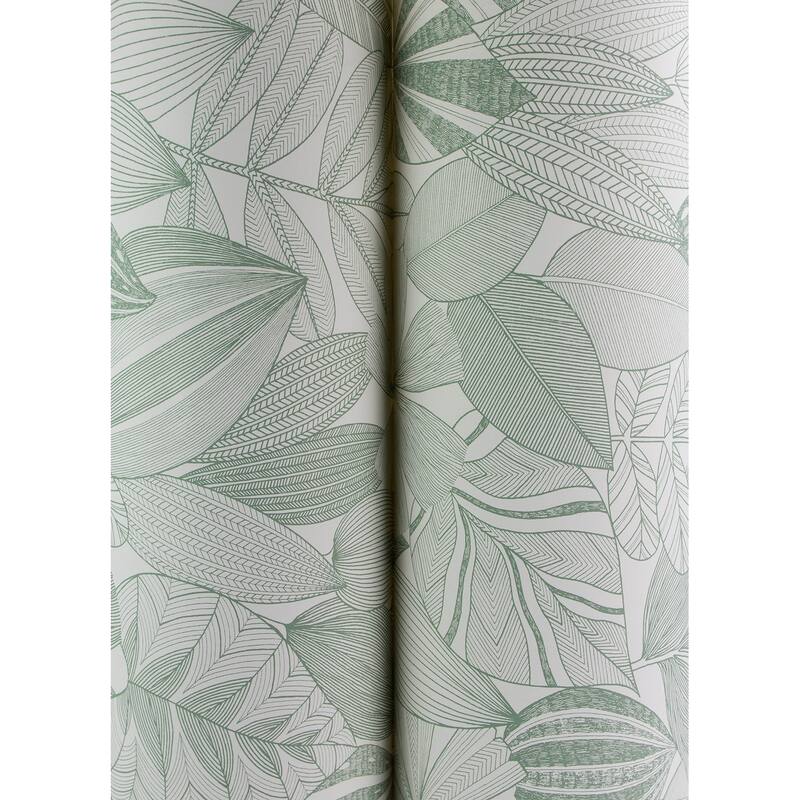 A-Street Prints Mathias Green Botanical Wallpaper