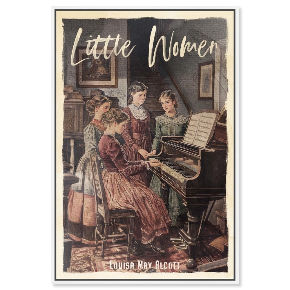 Little Women Canvas by Art Remedy