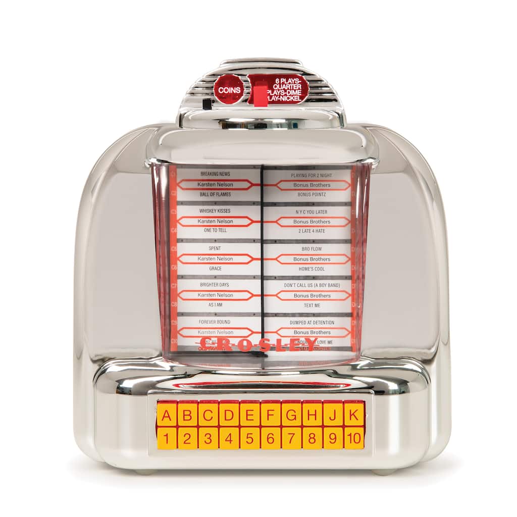 Crosley Radio Diner Jukebox Radio - Silver