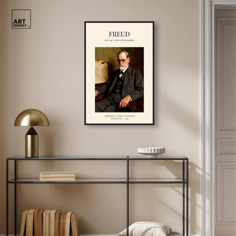 Father of Psychoanalysis Canvas by Art Remedy