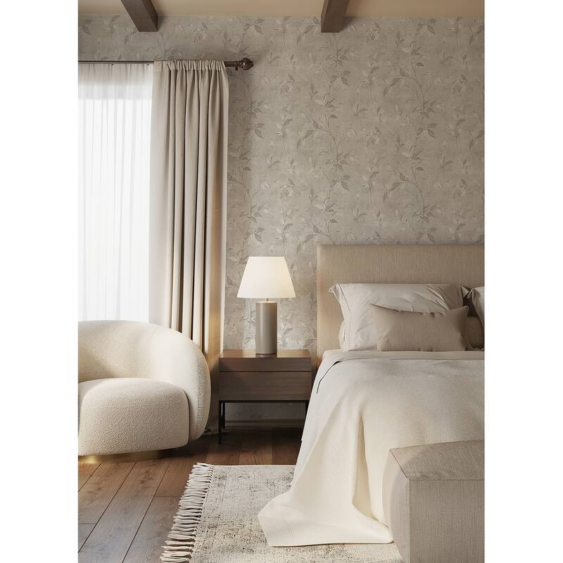 A-Street Prints Kupari Silver Trail Wallpaper