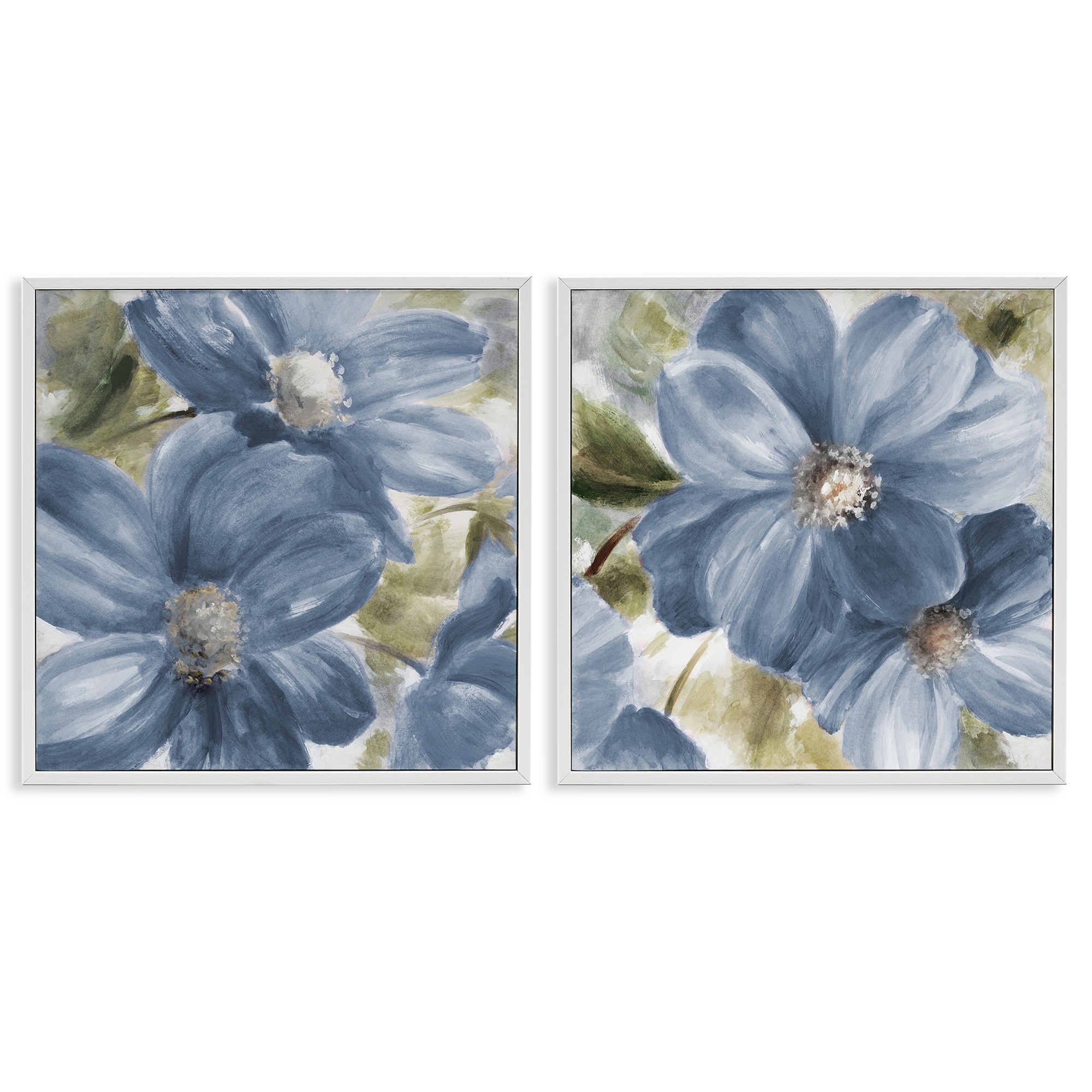 Stupell Floral Walk in Beauty Framed Giclee Art Design By Lanie Loreth (Set of 2)