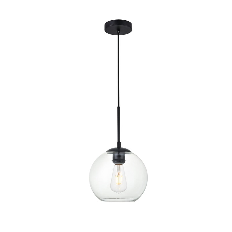 1-Light Pendant with 8 inch Clear Glass