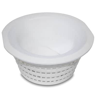 5pc White Basket Buddy One Size Pool Filter Basket Skimmer Socks - 1"