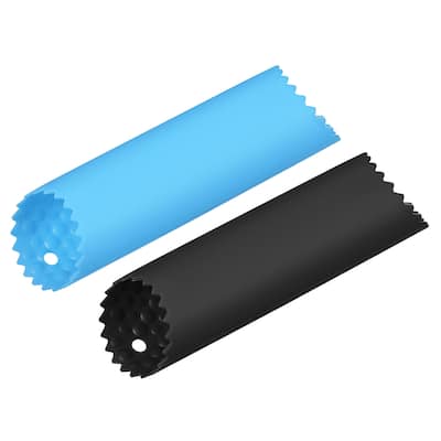 Silicone Garlic Peeler Tube Non Slip for Useful Kitchen Tool 5.12inch - Black/Blue