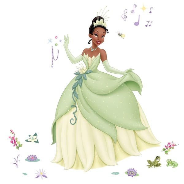 slide 2 of 6, RoomMates Disney Princess Tiana Wall Decals