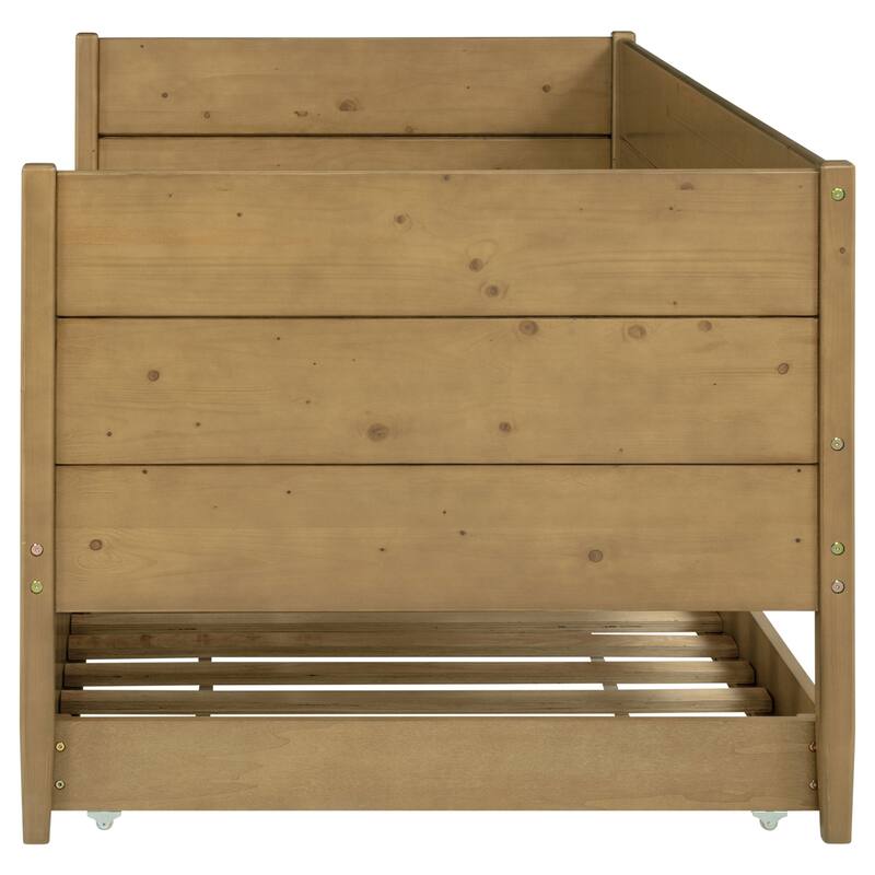 Stewart Natural Twin Daybed With Trundle