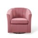 Prospect Performance Velvet Swivel Armchair - Bed Bath & Beyond - 30951830