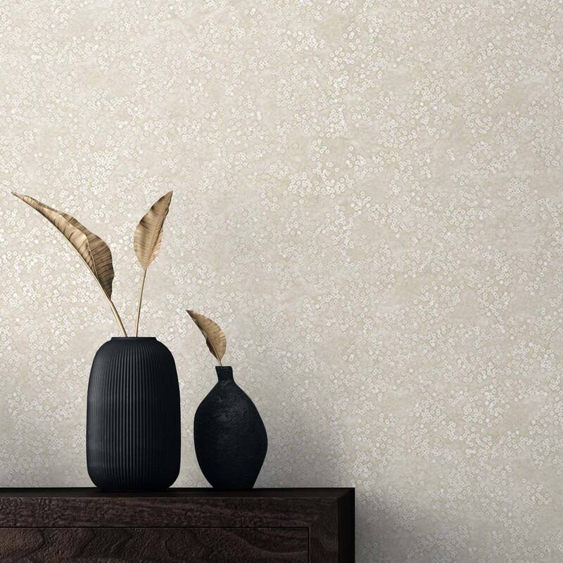 Seabrook Designs Libbie Abstract Unpasted Wallpaper