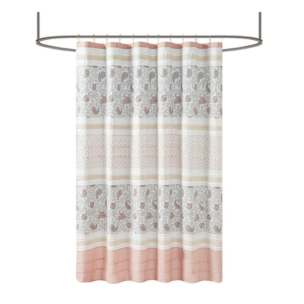Madison Park Dawn Cotton Shower Curtain On Sale Bed Bath & Beyond