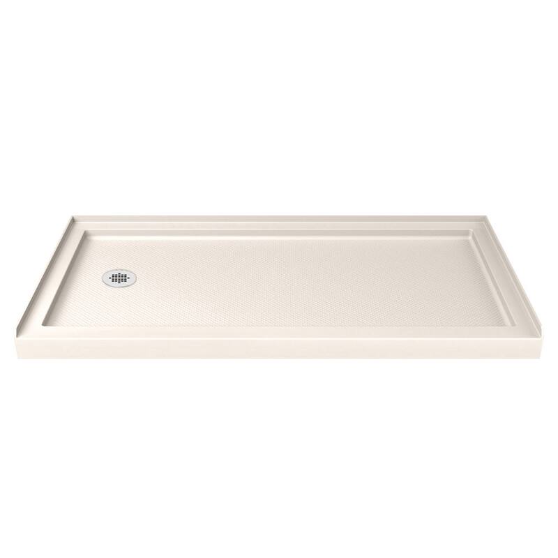 DreamLine Infinity-Z 36 in. D x 60 in. W x 74 3/4 in. H Sliding Shower Door and Shower Base Kit - 36" x 60" - 36" x 60"