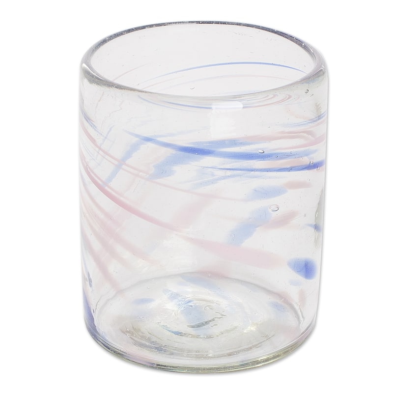 Novica Handmade Cirrus Handblown Recycled Glass Tumblers (Set Of 4)