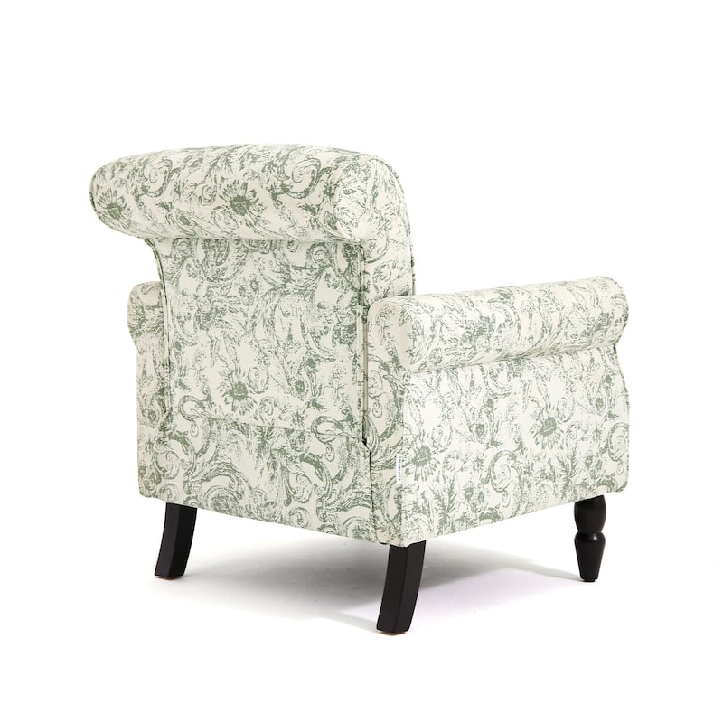 Living Room Armchair with Nailhead Trim - 29.9"W x 29.9"H x 32.9"D