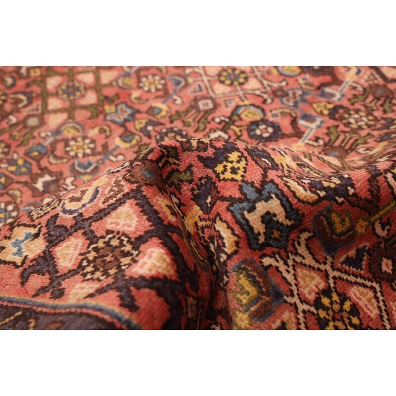 ECARPETGALLERY Hand-knotted Antalya Vintage Light Red Wool Rug - 3'5 x 9'1