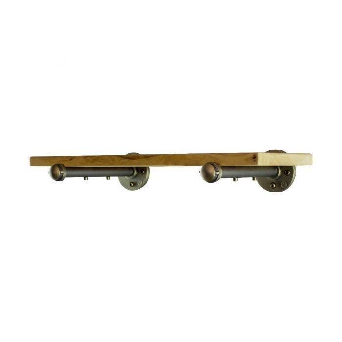 Somerville Farmhouse Industrial Wall Shelf