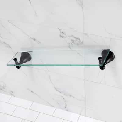 Kingston Brass Heritage Bathroom Glass Shelf