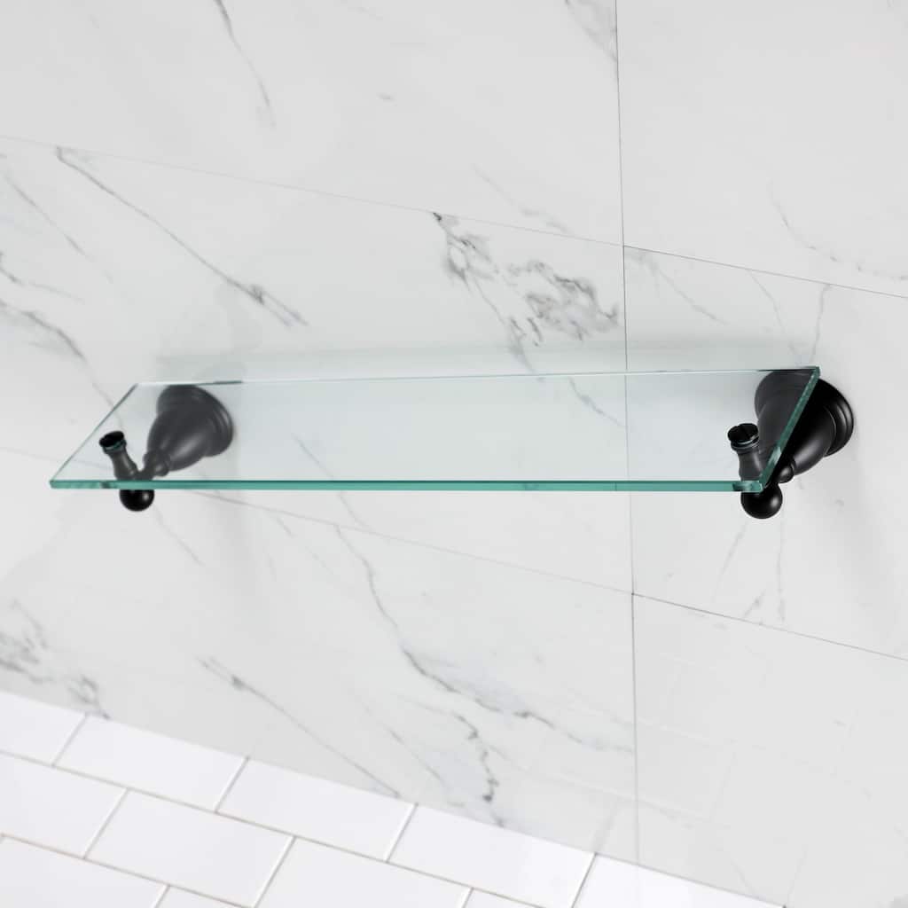 Kingston Brass Heritage Bathroom Glass Shelf