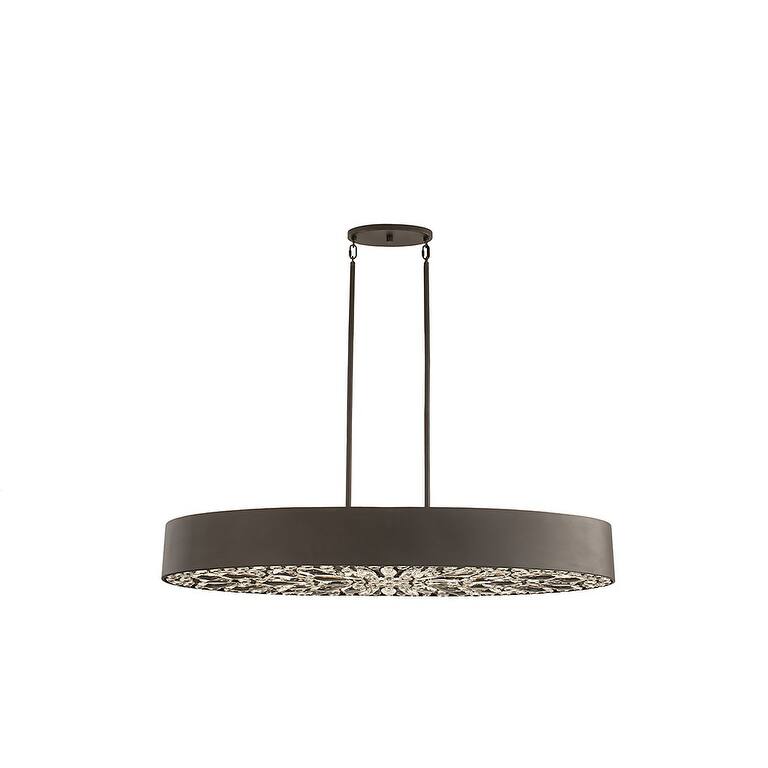 Savoy House 1-1270-6 Azores 6 Light 48" Wide Linear Chandelier