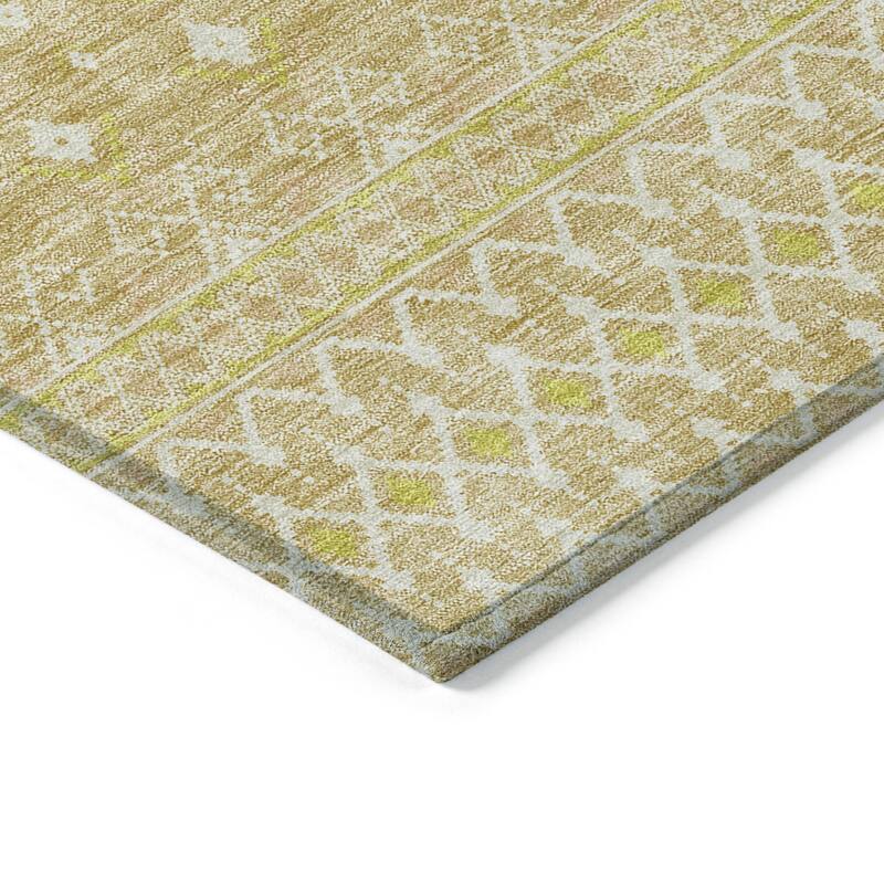 HomeRoots Tribal Transitional Rectangle Outdoor Rug