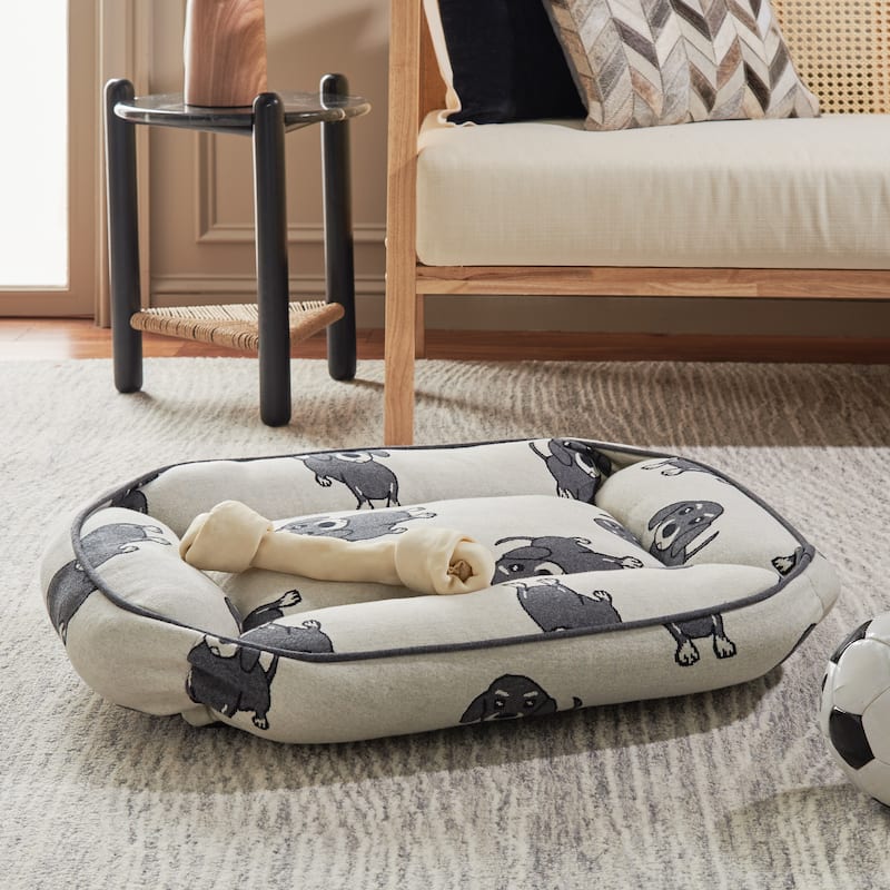 SAFAVIEH Pet Collection Hound Dog Bed