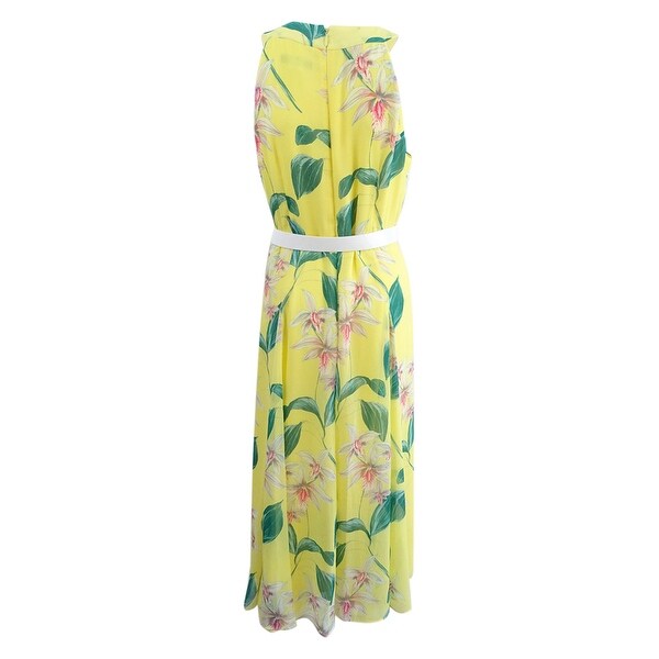 tommy hilfiger yellow dress