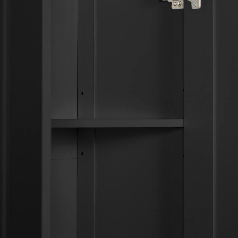 GDF Studio - Karry Modern MDF Storage Cabinet with Two Doors and Adjustable Shelf