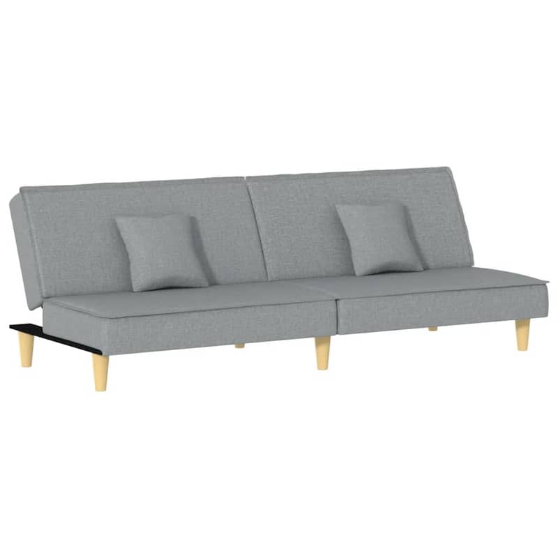 vidaXL Sofa Bed Modern Loveseat Sleeper Sofa Guest Bed with Pillows Fabric - 78.7" x 35" x 27.6"