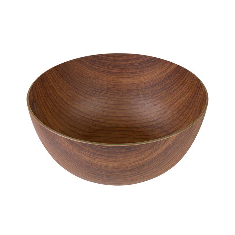 Luxe Party Mahogany Collection Round Serving Bowl