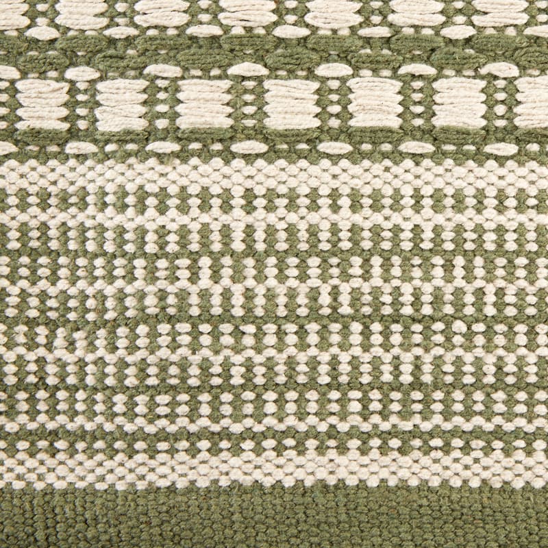 DII Stone Dobby Stripe Hand-Loomed Rug 2ft 6inx6 Ft - 36.0 In. L X 24.0 In. W X 0.2 In. H