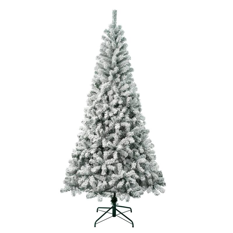 National Tree Company 7.5 ft. Acacia Flocked Tree - 7.5 Foot
