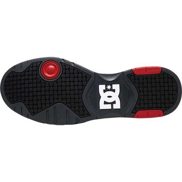 DC Shoes Men/'s Maswell Low Top Sneaker Shoes Black Wht Tru Red Skate Footwear