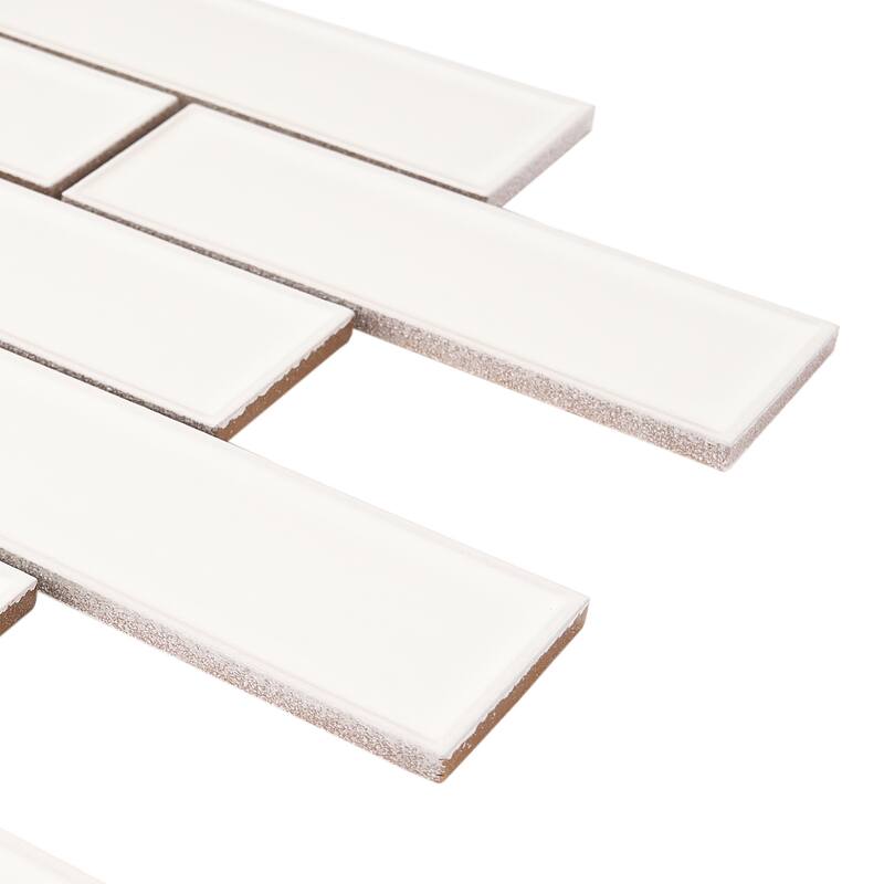 Century 2" x 6" Brick Porcelain Mosaic Tile