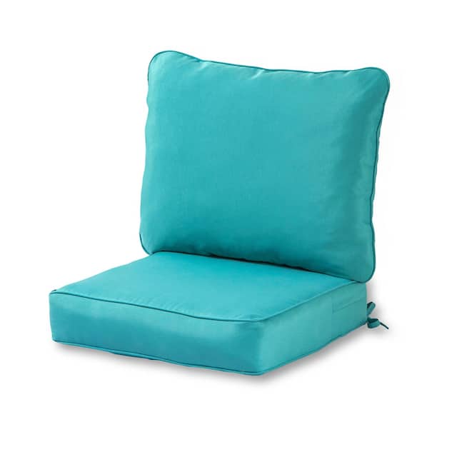 Elmington Deep Seat Outdoor Cushion Set by Havenside Home - Teal