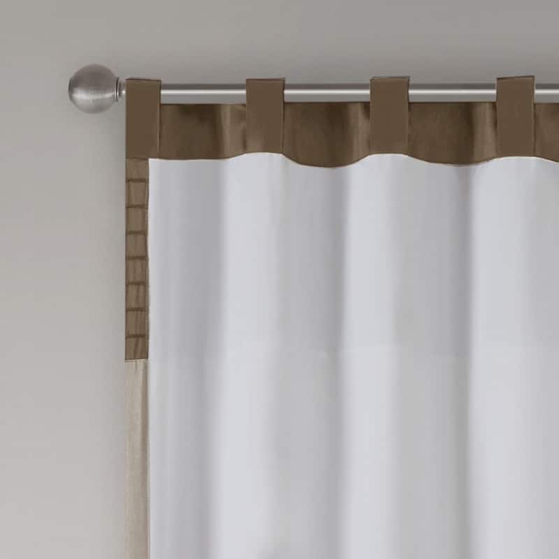 Polyoni Pintuck Curtain Panel