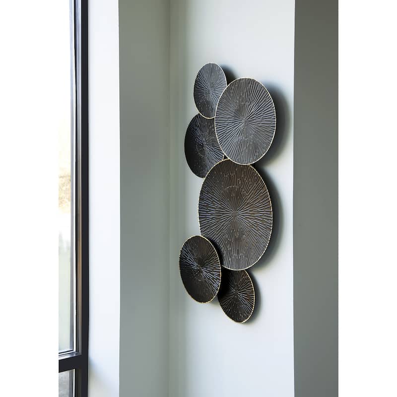 Signature Design by Ashley Rhetlen Black/Gold Wall Decor - 36"W x 2"D x 21"H