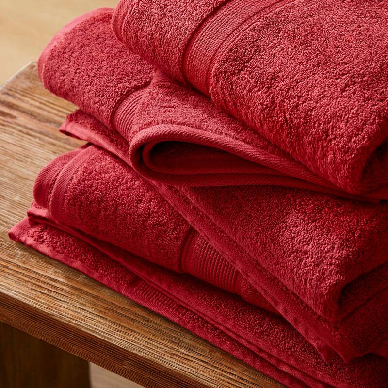 Ultra-Soft One hundred percent Cotton Absorbent Towel Set 8-Piece
